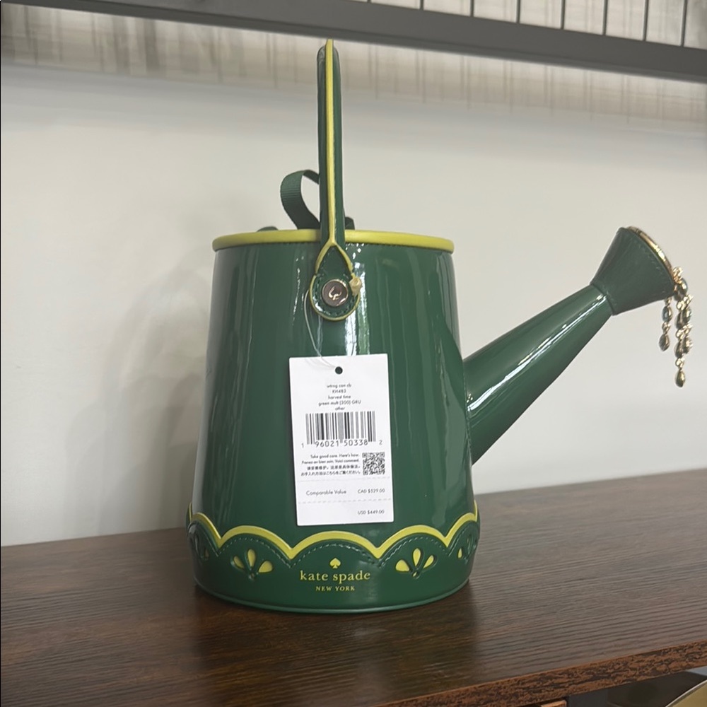 Kate Spade Green Kitchen Canister